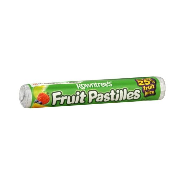 Rowntree's Fruit Pastilles Roll, 1.8-Ounce (Pack of 12)