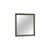 HomeStock Global Greatness Classic Square Wood Framed Dresser Mirror -