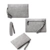 Langzu Men's Clutch Back, PU Leather, Second Bag, Handheld, Smaller,