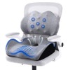 X Large Memory Foam Seat Cushion Lumbar Support Pillow for
