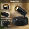 Kimjo Spot Lights Indoor, Wireless LED Spotlight, Uplighting Indoor with