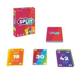 Jumbo Games Split - Card Game for Children and Adults from 8 Years - for 2 to 5 Players, único
