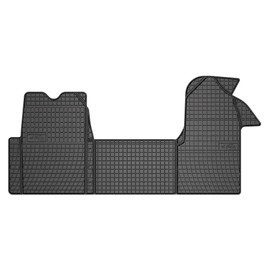 FROGUM EL Toro Rubber Mats All Year Round Set of Car Floor Mats for Renault Master II 2003-2010 | Durable Rubber Material | 1.5 cm Protective Edge