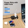 Travel Power Strip with 5 USB(2USB C) - Cruise Approved