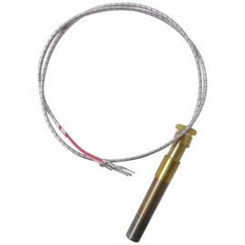 Upgrade 60125501 Thermopile Generators 24" for Fireplace Pilot Burner for E-mpire DV210 DV215 GWT25 GWT35 GWT50 PITCO Model Thermostat Control Valve Pilots (61cm) - by JRSHOME