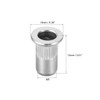 uxcell M5 304 Stainless Steel Rivet Nuts Flat Head Insert