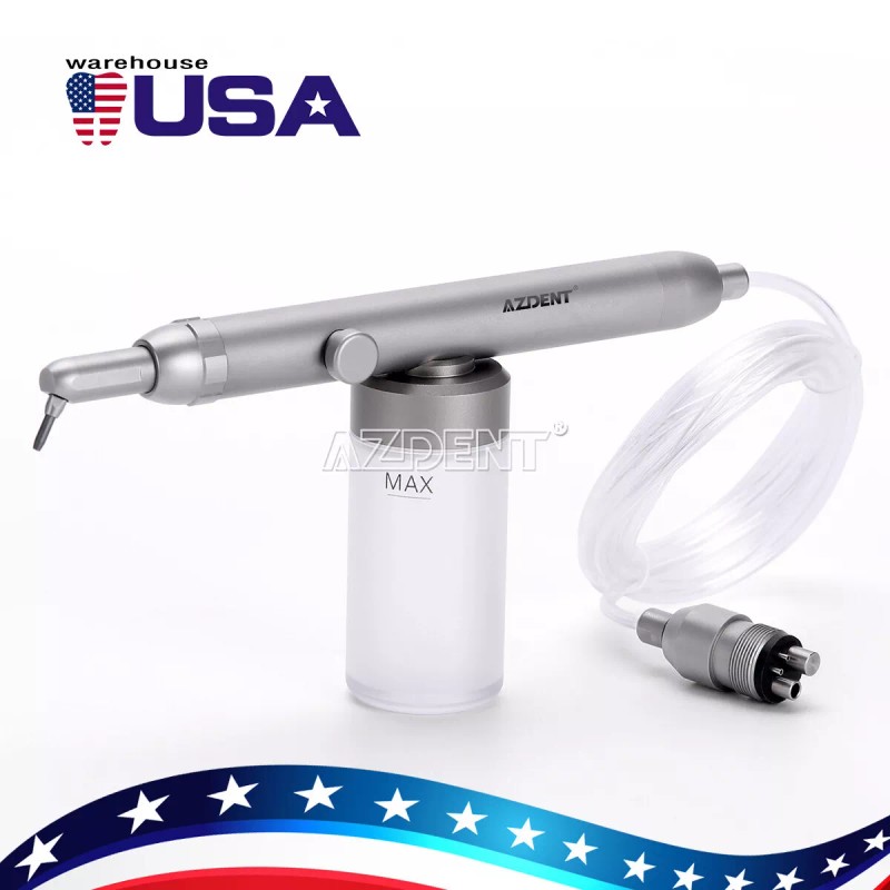 AZDENT Dental Alumina Air Abrasion Polisher Microetcher Sandblasting Gun 4