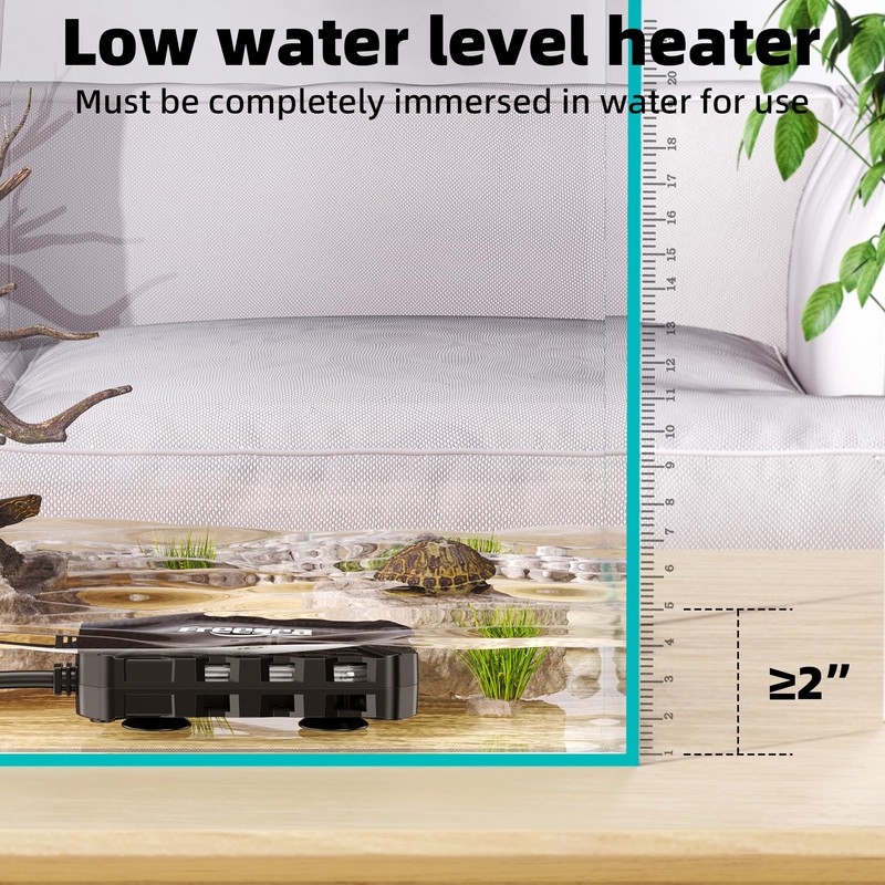 FREESEA Aquarium Fish Tank Heater: 100W Submersible Aquarium Heaters with