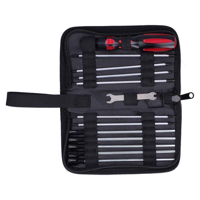 RC Tool Bag Screw Driver Wrench Tool Set for Traxxas