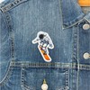 AAVEDGE Astronaut Iron On Patches, Space Skiing Jeans Patches, Spaceman