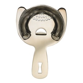 Barfly M37026 Premium Hawthorn Strainer, Stainless Steel, Stainless Steel, 15.24 x 9.52x 3.81 cm