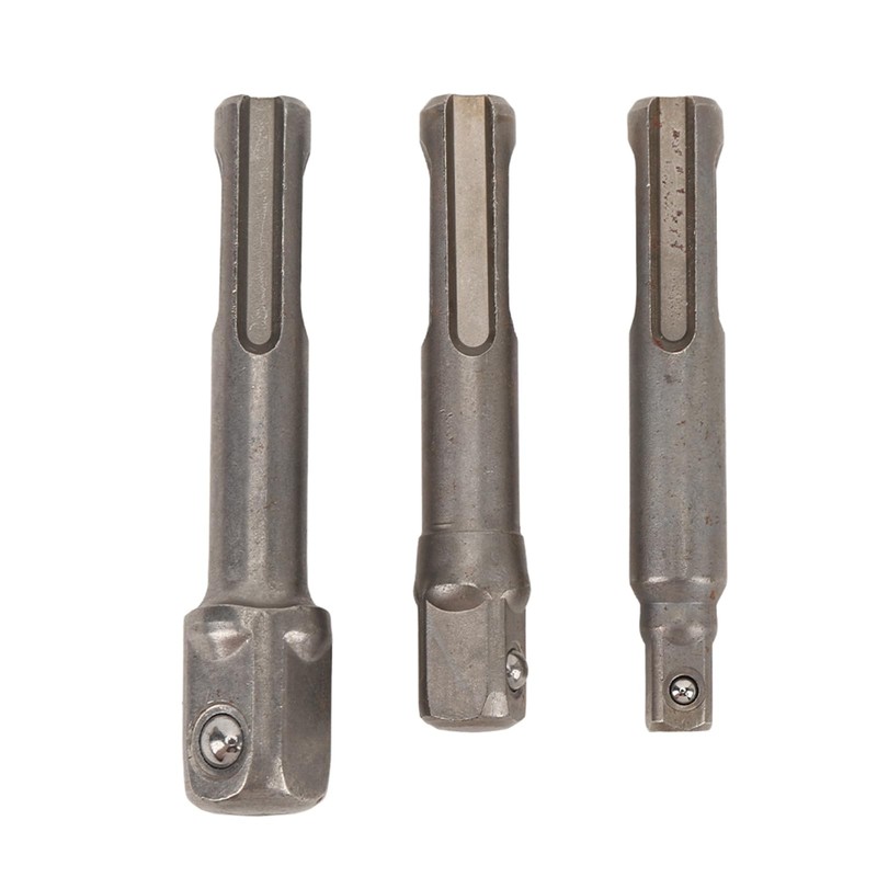 Garosa 3Pcs SDS Plus Socket Driver Set, 1/4 3/8 1/2