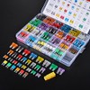 Nilight Kit Surtido de 372 Fusibles para Auto, Estándar, Mini