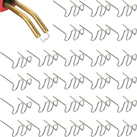 WHYHKJ 500PCS Wavy Repair Welding Wire 0.6mm Plastic Welding Hot Staple Car Bumper Repair Staple Wire Used to weld metal Aluminium Alloy Zinc Alloy Dashboard Lamp Holder