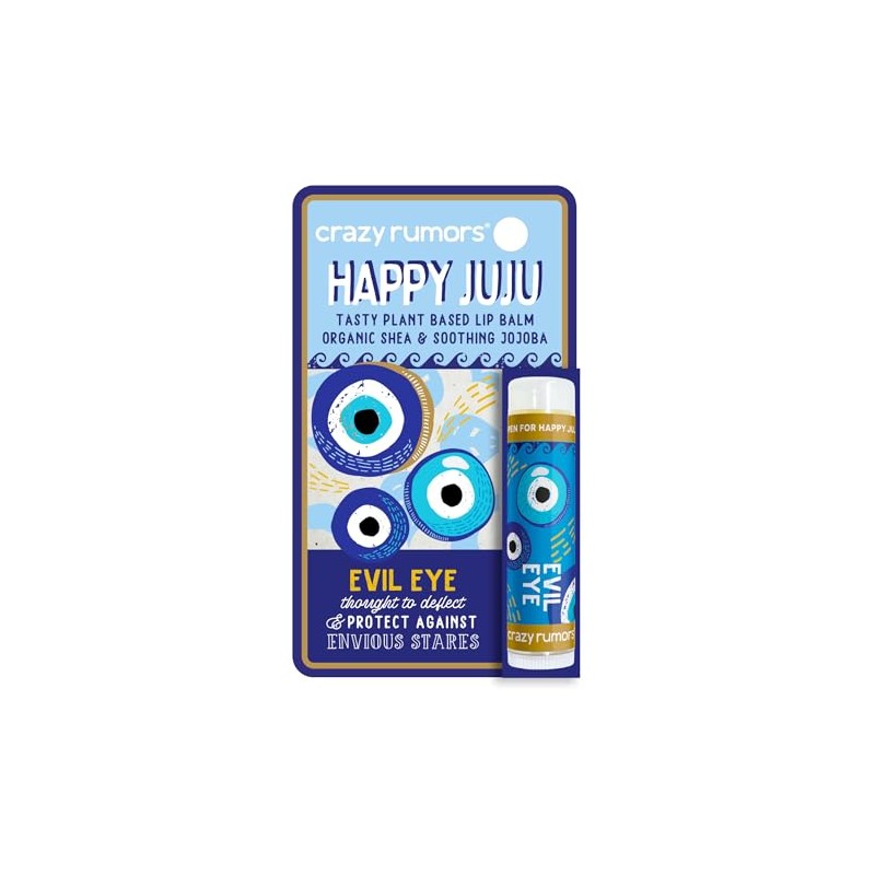 Crazy Rumors Happy Juju All Natural, Plant-Based Lip Balm with