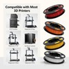 250g PLA Filament 1.75mm, 3D Printer Filament Bundle for Beginners,