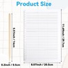 Plastic Straight Line Stencil Template (1pcs+1 Wooden Stripe)