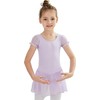 Leotardo de ballet para niñas pequeñas para danza, falda con
