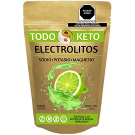Electrolitos Keto en Polvo sin Azúcar (Limón)