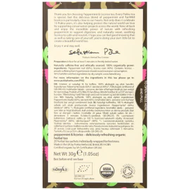 Pukka Peppermint & Licorice Herbal Tea 20 sachets