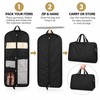 Reusable Hanging Garment Bags – Waterproof Dustproof Zippered Clothes Covers