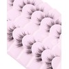 Ukrizi False Eyelashes Cat Eye Lashes Wispy Lashes Fake Lashes