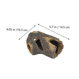 ORFOFE Decorative Resin Tree Trunk for Aquarium Fish Tank Landscaping Tree Trunk Adornment Small Fish Tank Accessory No Peeling