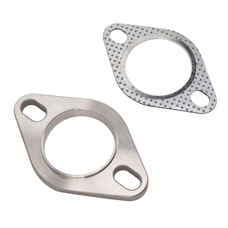 2 Bolts 2in Exhaust Flange Connection Kit Stainless Steel for