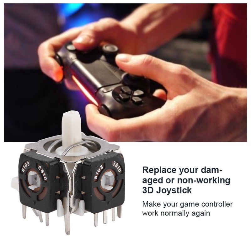5 Pcs 360 Analog Stick 3D Joystick/Thumbstick Sensor Rocker Axis