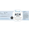 naturafit MSM 500 mg Capsules, Pack of 120 Capsules
