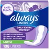 Always Xtra Protection Long Daily Liners Unscented 108 Count