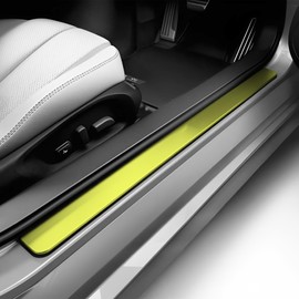 BOGAR TECH DESIGNS Precut for Infiniti QX80 2018-2024 Door Sill Anti-Scratch Resistant Paint Protection PPF Film Kit Cover, Clear Bra