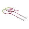 2 Player Badminton Racquets Adults Lightweight Carbon Fiber Rackets with
