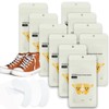 100pcs Shoe Deodorizing Stickers, Natural Shoe Odor Removal Stickers, Deodorizing