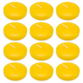 6 Hour 2 Inch Green Floating Candles, Small Unscented Dripless Pool Water Wax Candles for Cylinder Vase, Centerpiece at Wedding, Party, Holiday, St. Patrick's Day, 24 Packs