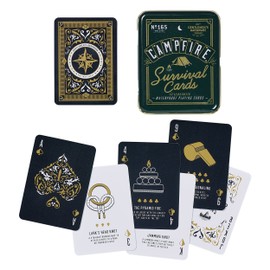 Gentlemen's Hardware Campfire Survival Travel Playing Cards Set