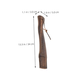 Abaodam 2Pcs Wooden Axe Replacement Handle Durable Ergonomic Grip for Axe Smooth Surface for Safe Use for