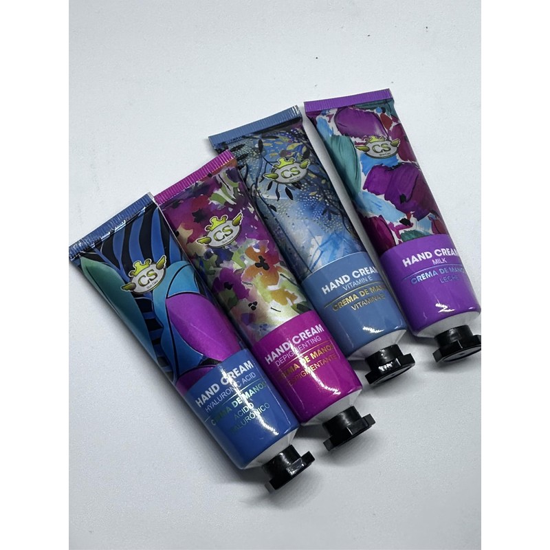 CSS Crema de Manos Hidratante, Kit de 4 Piezas, con