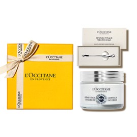L'Occitane Shea Butter Ultra Rich Face Cream 50ml Set (+Spatula) / 시어 버터 울트라 리치 페이스크림 50ml 세트(+스패출러)
