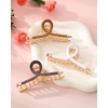 WELROG 3PCS Pencil Hair Clips for Women - Funny Teacher
