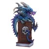 Nemesis Now Figurine, Resin, Blue, 22cm