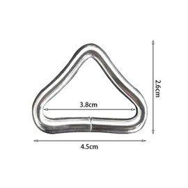 10x Quick Connect Trampoline Triangle Ring V-Rings High Strength Buckle Spring Triangle buckle
