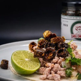 Chicharrón De Chile Serrano Extra Crujiente Topping Gourmet