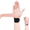 手首 サポーター 固定 保護 【二重圧力固定/柔軟で超薄型】 自由に調整可能 手首サポーター 薄手 通気性 怪我防止