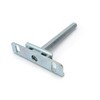 2 x Concealed Shelf Supports Brackets Floating Hidden 112 mm