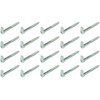 x20 Screw Hooks with Cross Slot Heavy Duty GALVANISED Steel
