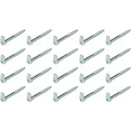 x20 Screw Hooks with Cross Slot Heavy Duty GALVANISED Steel SELF Tapping Wood 5.8 x 100mm