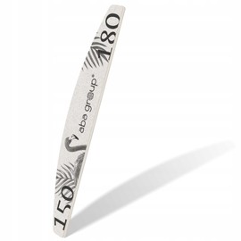 ABA Group Flamingo Set of 100 Nail Files 150/180 - Professional Nail Files - Crescent Moon - Foil Accessories for Additional and Gel Nails - Disposable Files for a Beauty Salon - Nail Dart Set