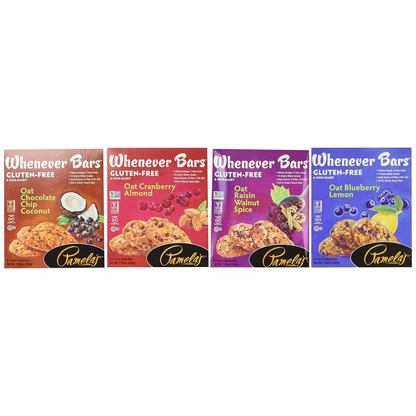 Pamela's Products Gluten Free Whenever Bar Variety Pack