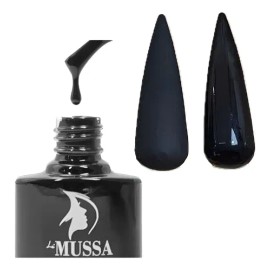 Negro Carbon Mussa 10ml Gel Semipermanente Para Uñas